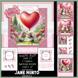 SWEET MICE - anniversary, valentines, engagement