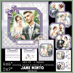 5x7 & 6x6 WEDDING COUPLES SET 7