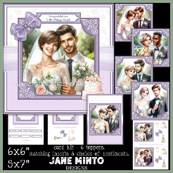 5x7 & 6x6 WEDDING COUPLES SET 9