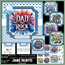 DAD TOPPERS - fathers day or birthday