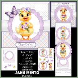 THANK YOU, BIRTHDAY, GET WELL - LITTLE DUCKLING