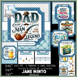 7x7, 6x6, 5x7 - THE DAD - birthday or fathers day