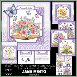 7x7, 6x6, 5x7 - FLOWER BOOKS