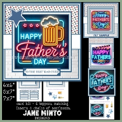 7x7, 6x6, 5x7 FATHERS DAY SIGNS