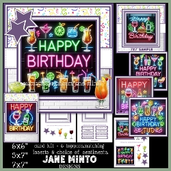 Image of cup1377731_57683 - 7x7, 5x7, 6x6 - BIRTHDAY SIGNS SET 2