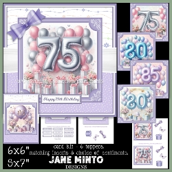 SPECIAL AGE BALLOONS - 75, 80, 85 REQUEST