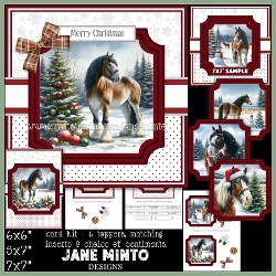 CHRISTMAS CLYDESDALE set 2