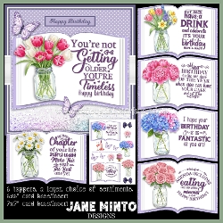 BIRTHDAY GREETINGS 6x6 & 7x7