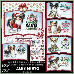 CHRISTMAS DOGS SET 3