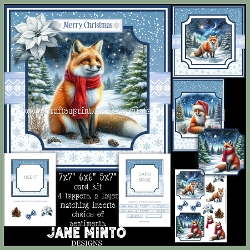 Image of cup1387166_57683 - 7x7, 5x7, 6x6 WINTER FOX