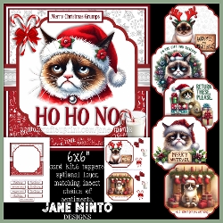 6X6 GRUMPY CHRISTMAS