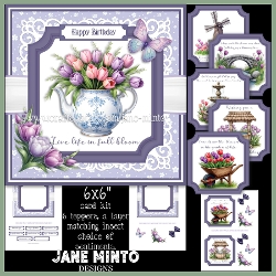 6X6 TULIP GREETINGS