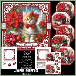 cup1392373_57683 - SWEET CHRISTMAS KITTEN 6x6