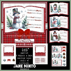 THE CHRISTMAS SNOWMAN 6x6