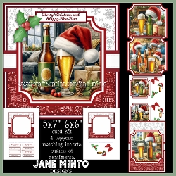 HOPPY CHRISTMAS 6x6 5x7