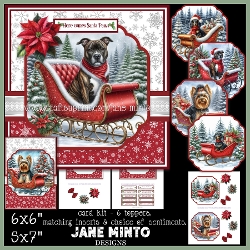 HERE COMES SANTA PAWS set 2 request