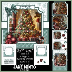 THE TARTAN TREE 6x6 & 5x7