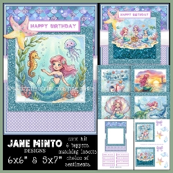 6x6 5x7 MERMAID FUN