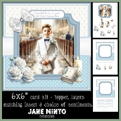 COMMUNION BOY 6x6 request