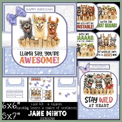 HAPPY ANIMALS 5x7 6x6