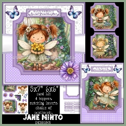 5x7 6x6 FOREST FAIRIES