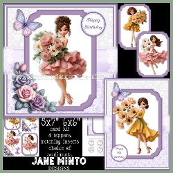 5x7 6x6 FLOWER GIRLS