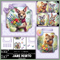 5x7 6x6 CUTE AUSSIE ANIMALS