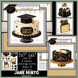 5x7 6x6 GRADUATION set 2