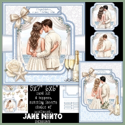 5x7 6x6 BEACH WEDDING