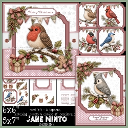 WOODLAND BIRDS AT CHRISTMAS