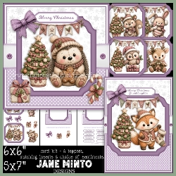 WOODLAND CHRISTMAS set 2