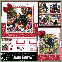BLACK CAT CHRISTMAS