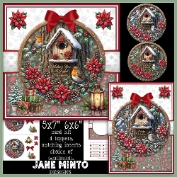 CHRISTMAS WOODLAND BIRDS