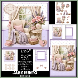 GET WELL with decoupage