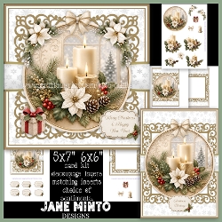 cup1458677_57683 - CHRISTMAS CANDLES - decoupage