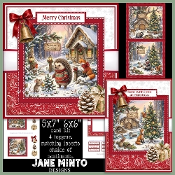 CHRISTMAS WOODLAND COTTAGE
