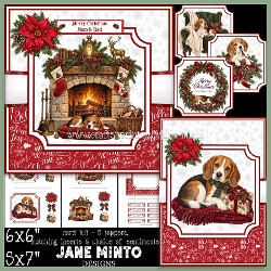 cup1472195_57683 - 5x7 6x6 CHRISTMAS BEAGLE 
