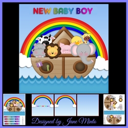 NOAHS ARK mini kit - baby or birthday