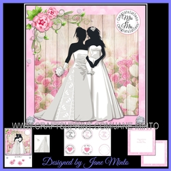 MRS & MRS WEDDING mini kit
