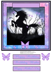 BUTTERFLY UNICORN 