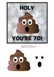 HOLY **** YOURE 70!  grey