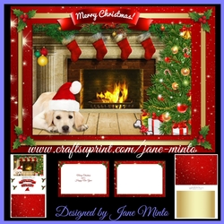 CHRISTMAS FIREPLACE
