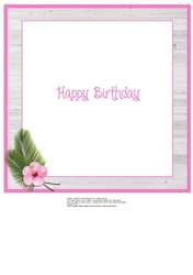 8x8 INSERT - HAPPY BIRTHDAY - resize to suit