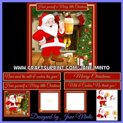 MILK & COOKIES? NO THANK YOU! SANTA BEER - MINI KIT