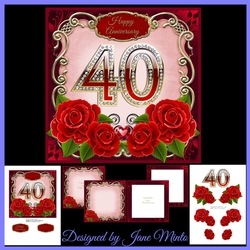 RUBY WEDDING MINI KIT