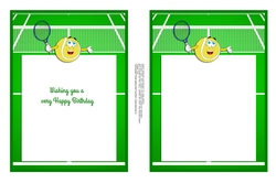 TENNIS INSERTS