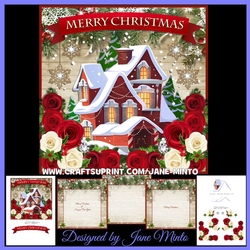 HOUSE AT CHRISTMAS TIME - MINI KIT