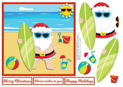 SURFING SANTA