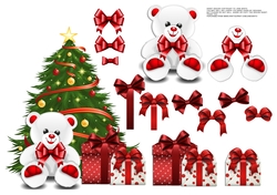 CHRISTMAS TREE & BEAR STEP BY STEP SHEET