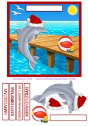 CHRISTMAS DOLPHIN
